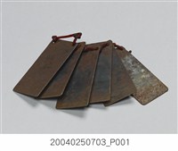 藏品(鐵板叫賣器)的圖片