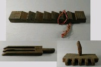 藏品(編草鞋工具組)的圖片