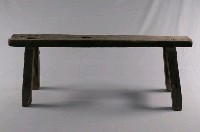 藏品(編草鞋長板凳)的圖片