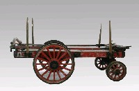 藏品(鐵皮四輪牛車)的圖片