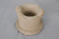 藏品(獅耳圓形石香爐)的圖片