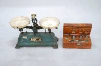 藏品(飯島製衡所上皿天平枰組合)的圖片