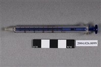 藏品(TOP 1 C.C.藍白色玻璃針筒)的圖片