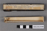 藏品(耶魯扁桃腺用針紙針盒)的圖片