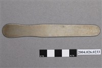 藏品(耳鼻喉科不鏽鋼一字型壓舌板)的圖片