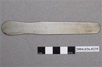 藏品(耳鼻喉科不鏽鋼一字型壓舌板)的圖片