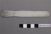 藏品(耳鼻喉科不鏽鋼一字型壓舌板)的圖片