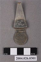 藏品(耳鼻喉科北川式反射鏡夾具)的圖片