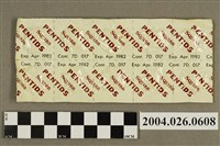 藏品(「PENTIDS SQUIBB」藥排)的圖片