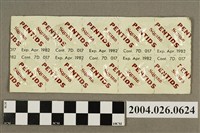 藏品(「PENTIDS SQUIBB」藥排)的圖片