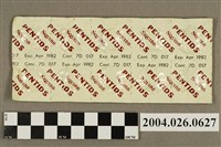 藏品(「PENTIDS SQUIBB」藥排)的圖片