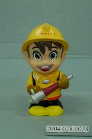 藏品(桃園縣消防局黃衣消防公仔)的圖片