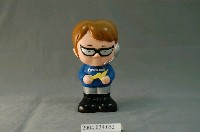 藏品(國際牌四十週年紀念男娃娃存錢筒)的圖片