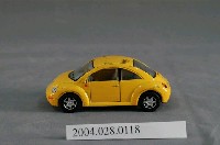 藏品(黃色福斯金龜車模型)的圖片