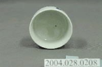 藏品(1963年鹿港鎮農會贈小瓷杯)的圖片