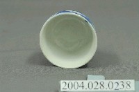 藏品(淡水第一信用合作社贈淡水建築信用合作社改名紀念小瓷杯)的圖片