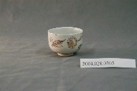 藏品(日式花紋小瓷杯)的圖片