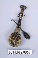 藏品(銅製龍紋琵琶鎖)的圖片