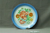 藏品(牡丹搪瓷盤)的圖片