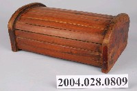 藏品(木框竹篾枕)的圖片