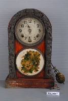 藏品(日本尾張時計株式會社製八仙木座鐘組)的圖片