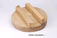 藏品(圓形木蓋)的圖片