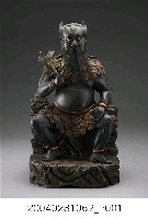 藏品(木雕神農大帝神像)的圖片