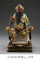 藏品(木雕關聖帝君像)的圖片