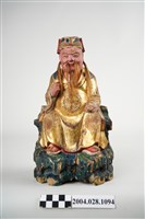 藏品(木雕福德正神神像)的圖片