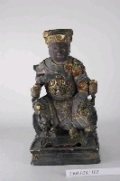 藏品(木雕王爺神像)的圖片