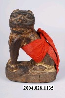 藏品(木雕虎爺神像)的圖片