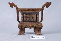 藏品(福壽木香爐)的圖片