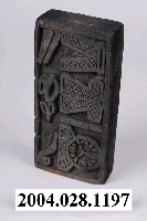 藏品(木刻更衣印版)的圖片