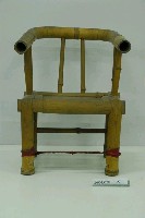 藏品(小型竹製靠背椅)的圖片