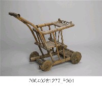 藏品(竹製嬰兒推車玩具)的圖片