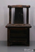 藏品(木製馬桶椅)的圖片