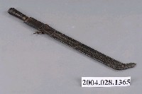 藏品(排灣族佩刀)的圖片