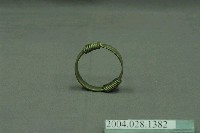 藏品(素面菜瓜鬚黃銅手鐲)的圖片