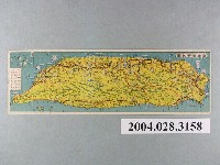 藏品(〈臺灣遊覽地圖〉)的圖片
