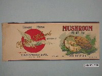 藏品(Y.KITAMURA & CO.製白鷹牌切松茸罐頭商標)的圖片