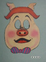 藏品(豬八戒紙面具)的圖片