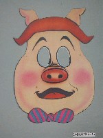 藏品(豬八戒紙面具)的圖片