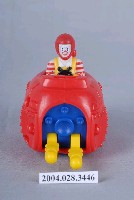 藏品(坐車的麥當勞叔叔玩具)的圖片