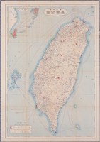 藏品(太陽號書店〈最新調查六十萬分一臺灣全圖〉)的圖片