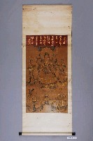 藏品(捲軸安金彩繪神明圖像畫)的圖片