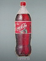 藏品(可口可樂曲線瓶廣告貼紙)的圖片