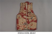 藏品(多彩印花翻領童背心)的圖片