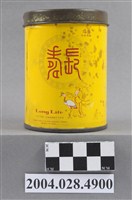 藏品(臺灣省菸酒公賣局出品長壽香煙罐)的圖片