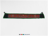 藏品(客家繡花眉勒)的圖片