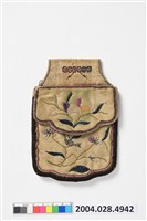 藏品(客家喜上眉梢荷包)的圖片